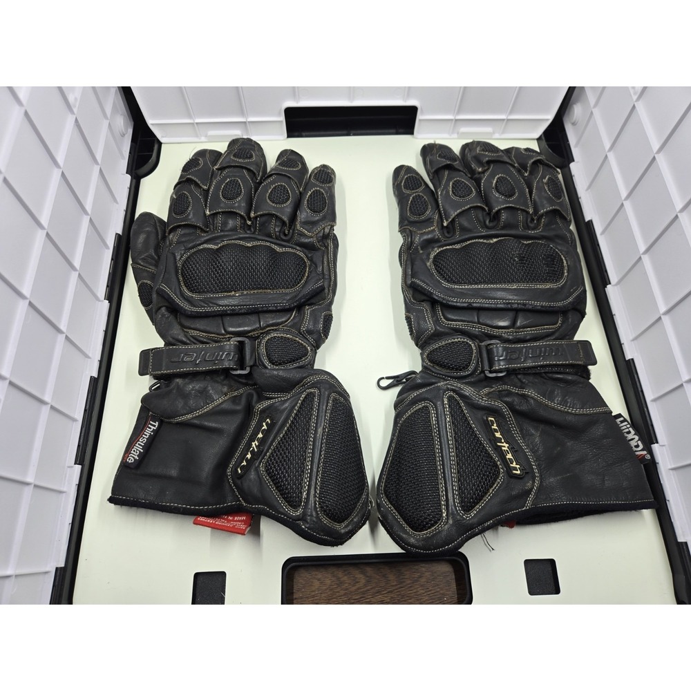 Cortech 3M Thinsulated Scarab Winter Motorcycle Gloves Size 4XL